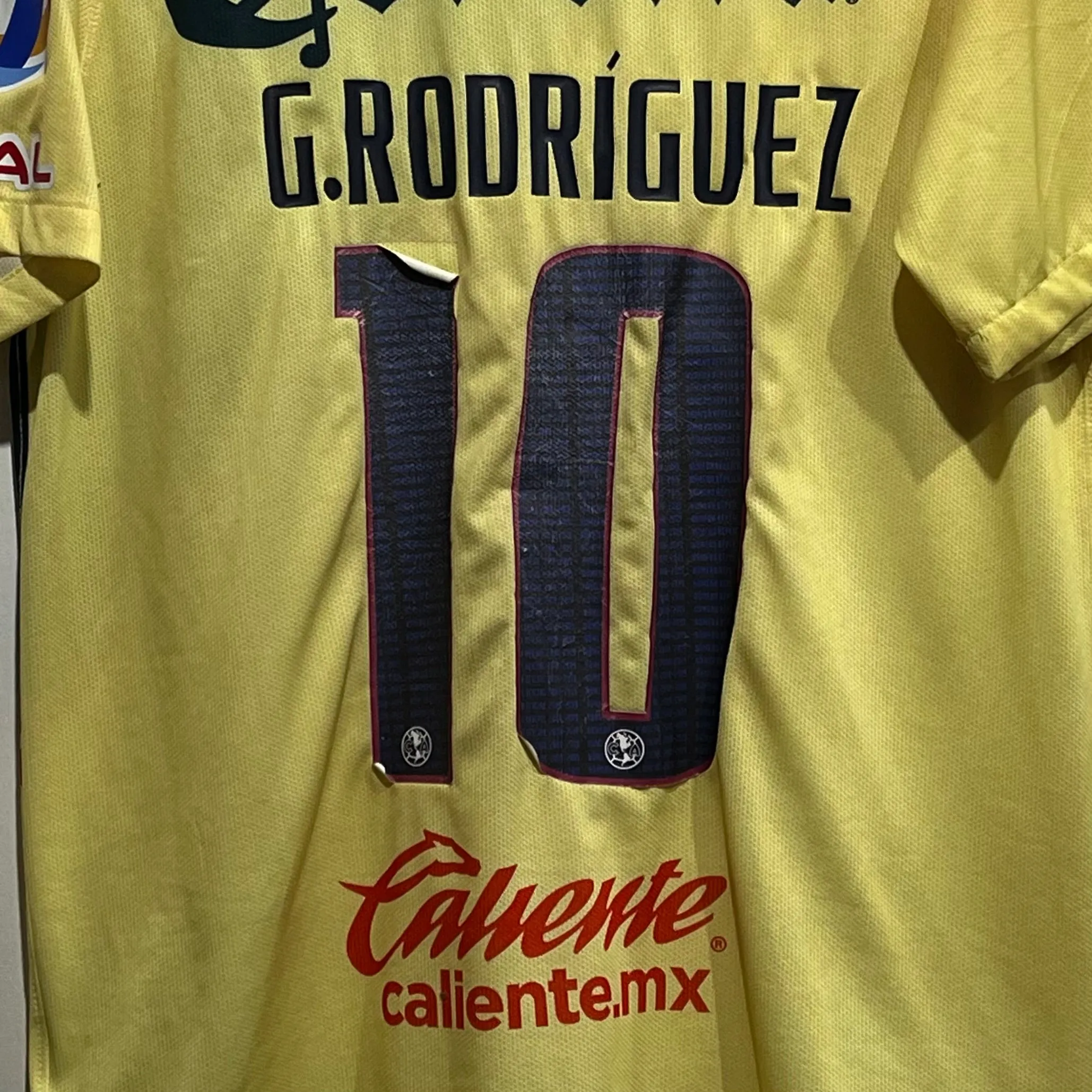 2018/19 Guido Rodriguez Club America Home Jersey L