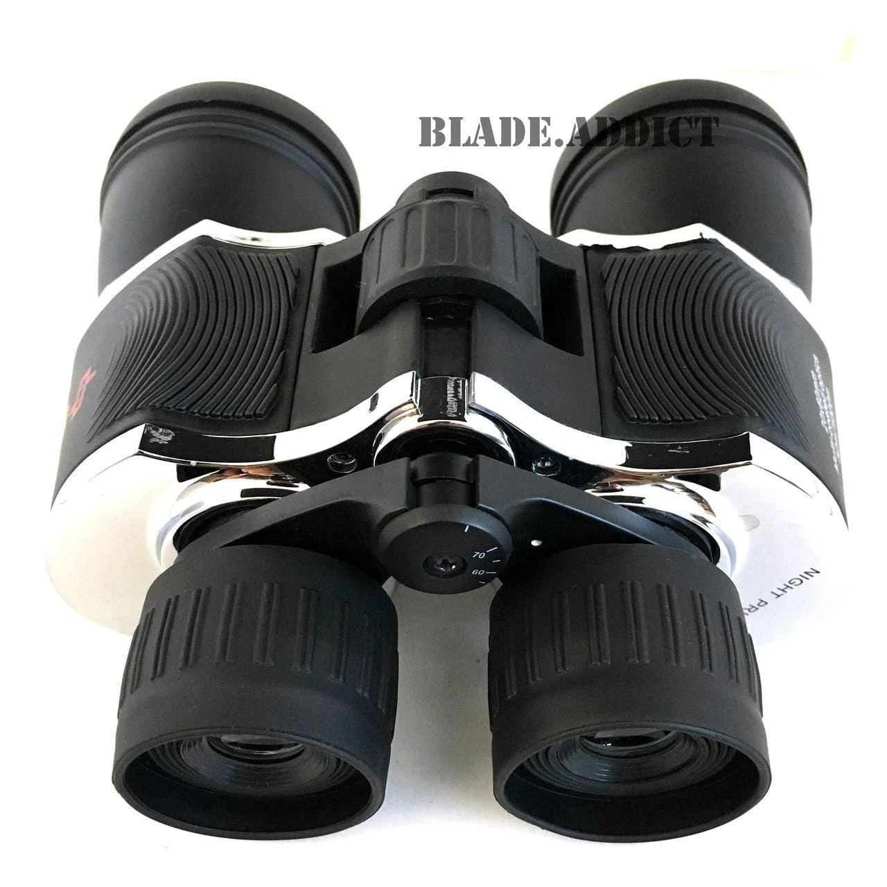 20X60 BLACK & CHROME PERRINI BRAND BINOCULAR