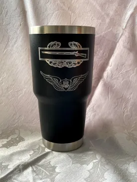 30oz Tumbler with CIB Design with 1 Name