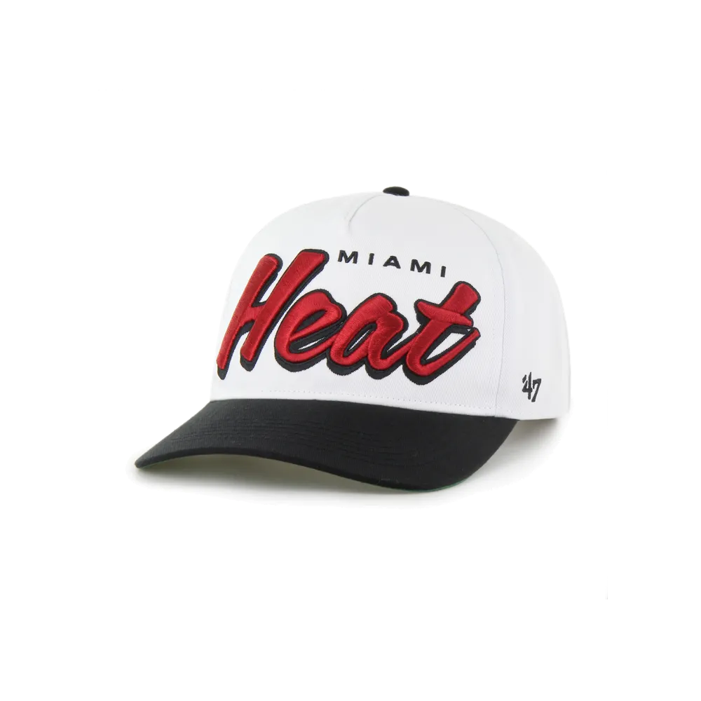 '47 Brand Miami HEAT Drop Shadow Hitch Snapback