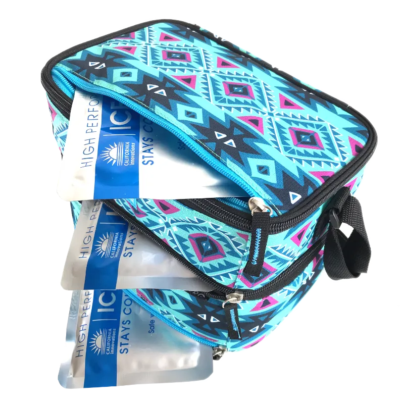 Arctic Zone Dual Layer Insulated Bag - Aztec