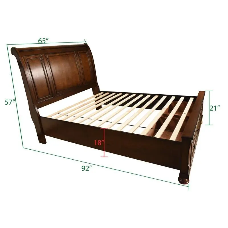 Baltimore Collection Platform Bed