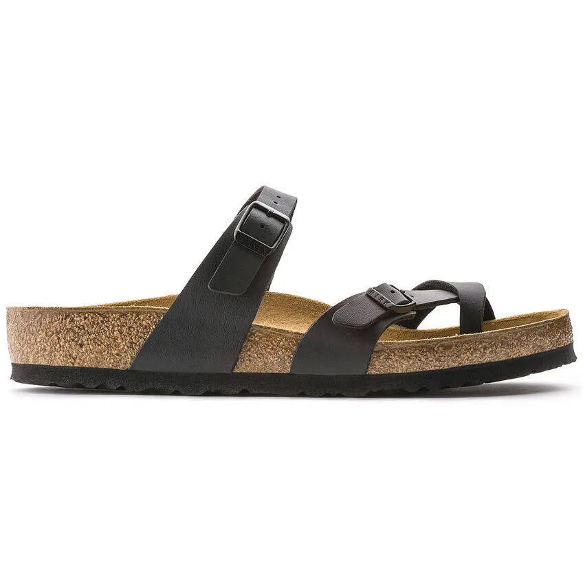 Birkenstock Womens Mayari Birko-Flor Black