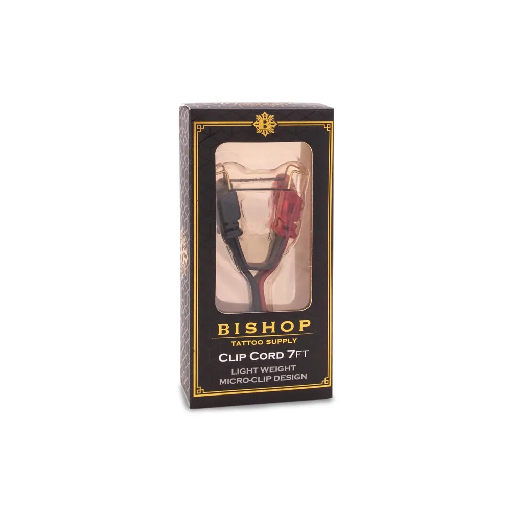 Bishop 7’ Long Premium Clip Cord — Red