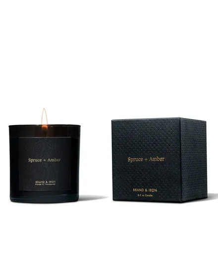 Brand & Iron Candles, Black