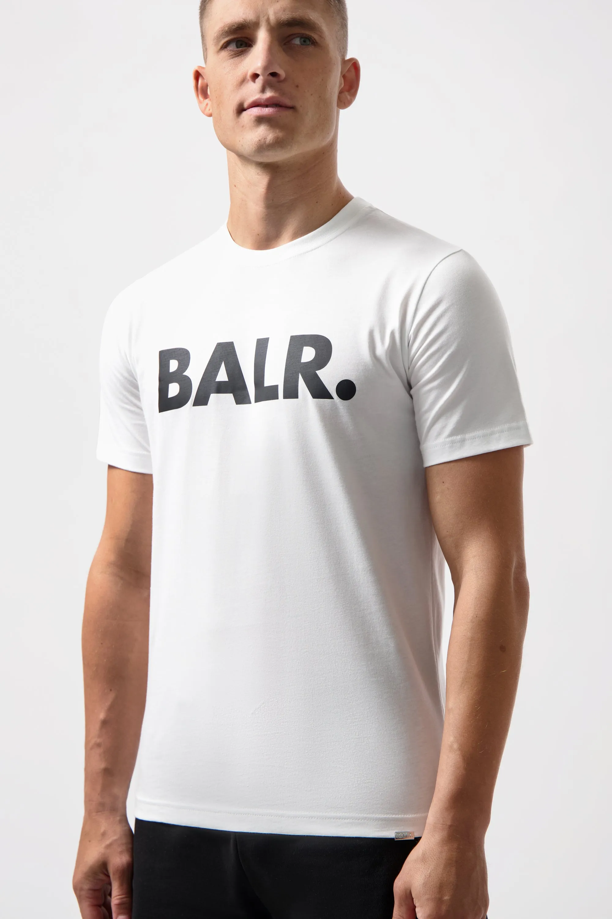 Brand Straight T-Shirt Bright White