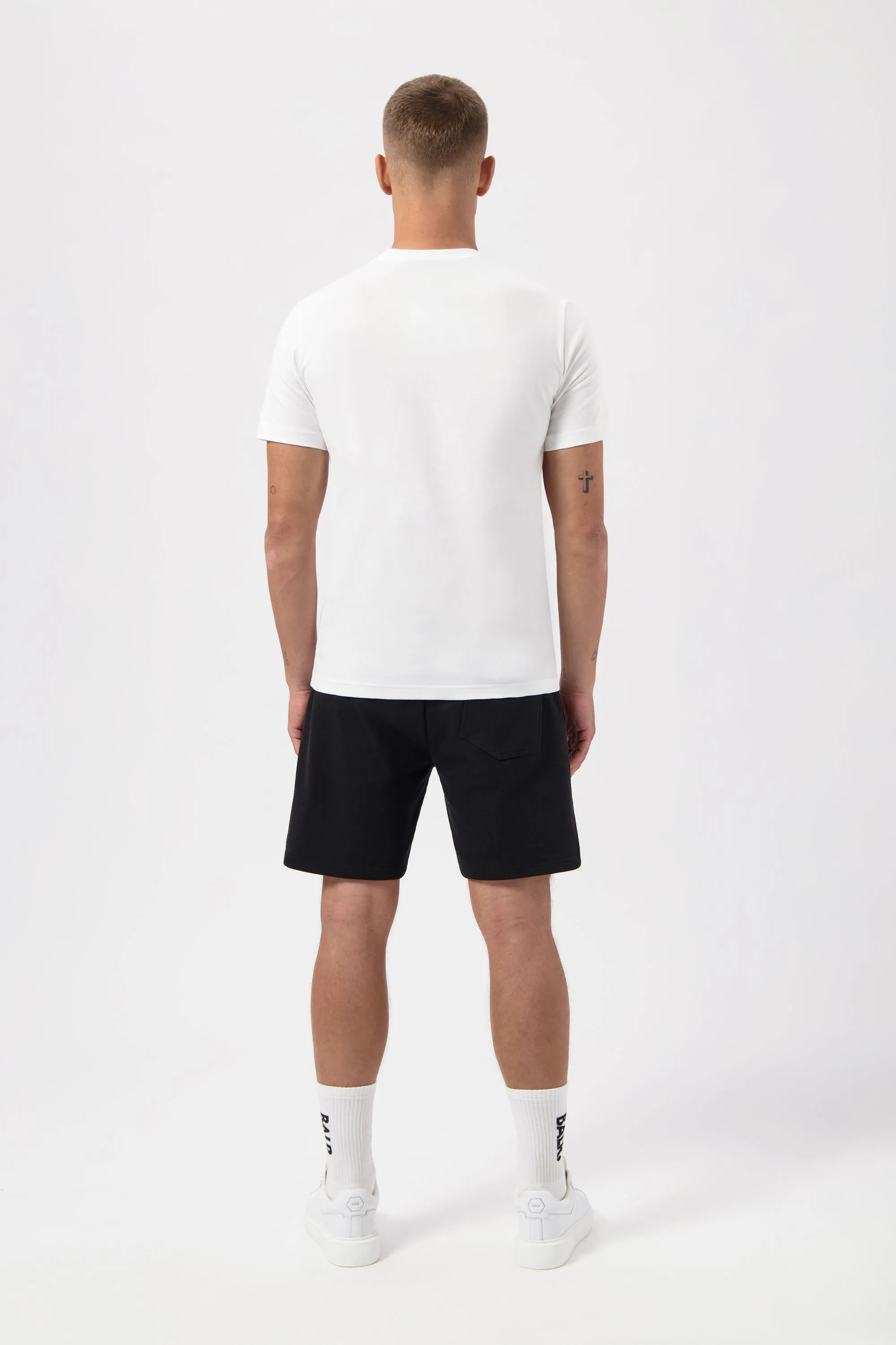 Brand Straight T-Shirt Bright White