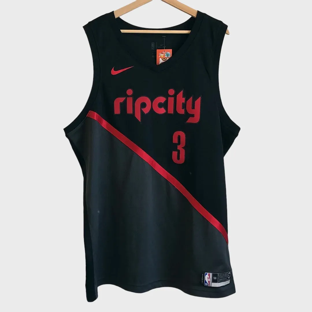 CJ McCollum Portland Trail Blazers Rip City Jersey 2XL