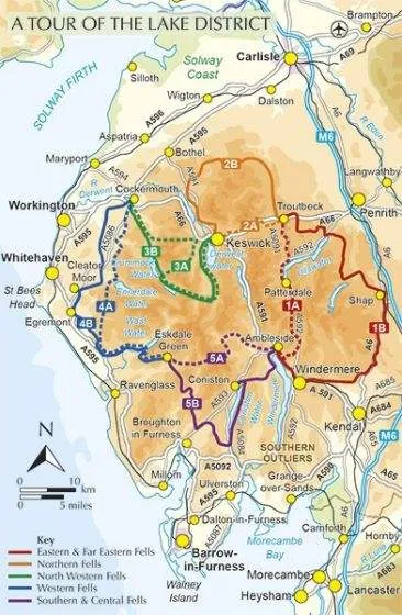 Cycling in the Lake District (1st Edition) by Richard Barrett (2016)