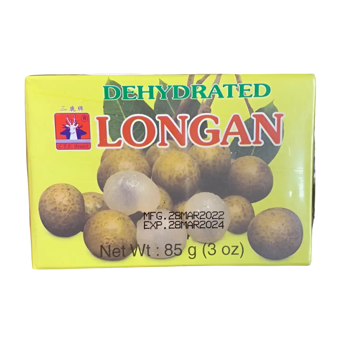 Dehydrated Longan - C.T.F Brand, 85g