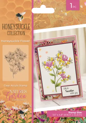 Honeysuckle Collection Clear Acrylic Stamp - Honeysuckle Flower