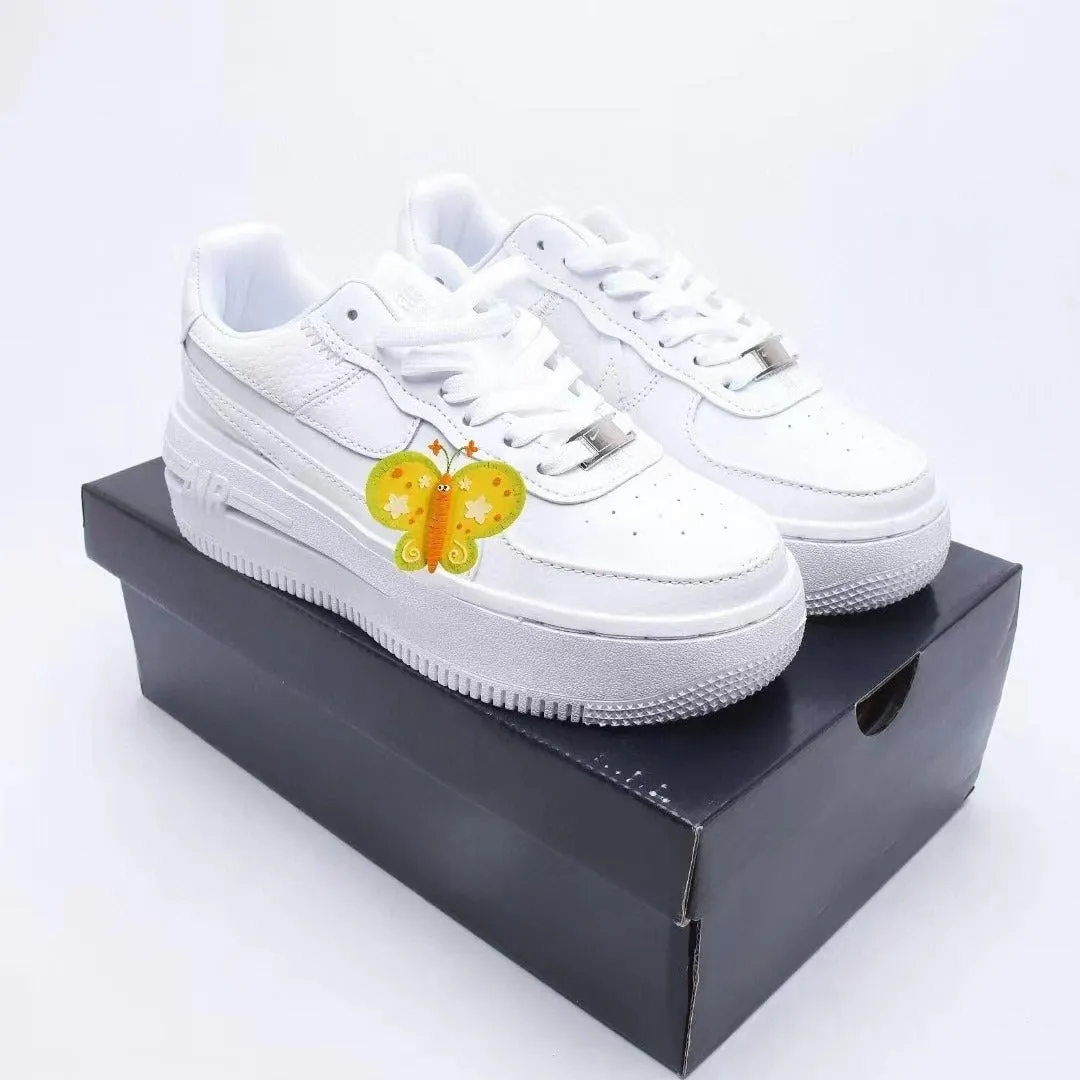 ikearlax Putian Source Factory Women's Shoes NK Double Sole Air Force No. 1 Overseas Low Top Elevator Wild Casual Sports Skate Shoes