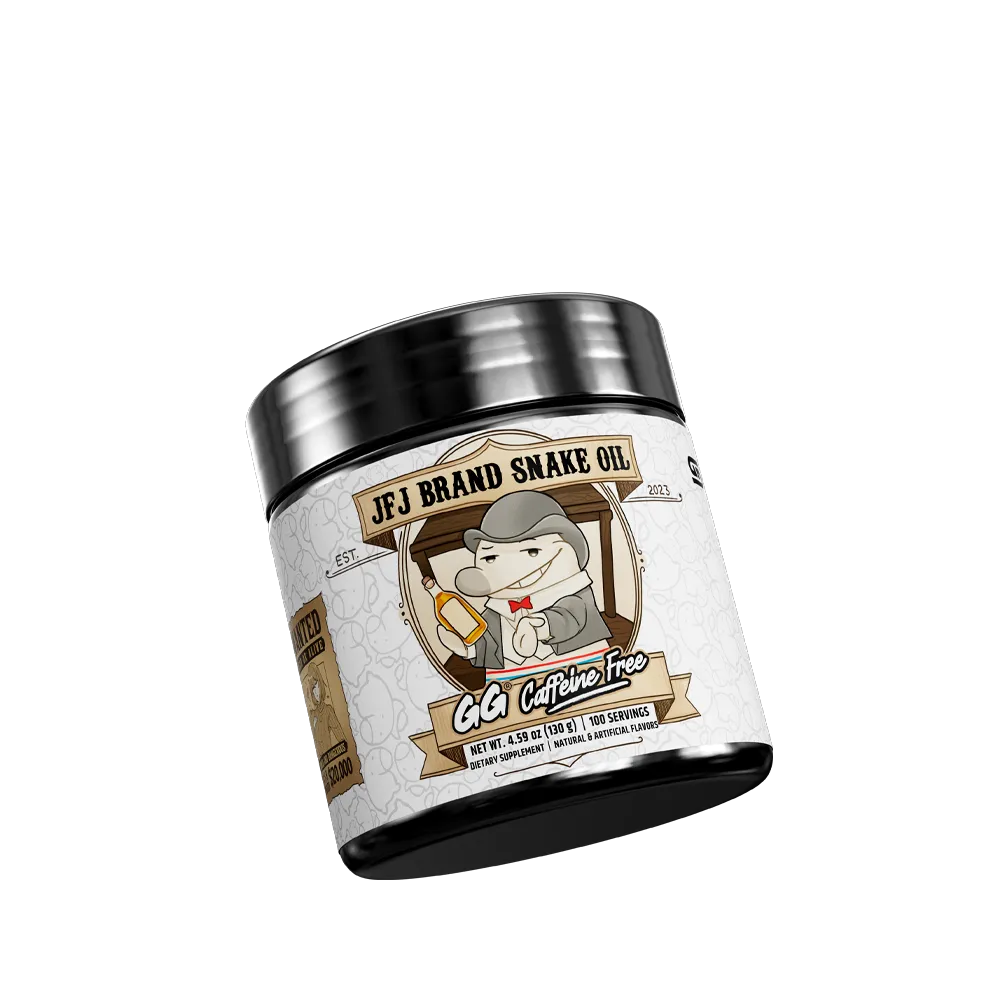 JFJ Brand Snake Oil Caffeine Free - 100 Servings