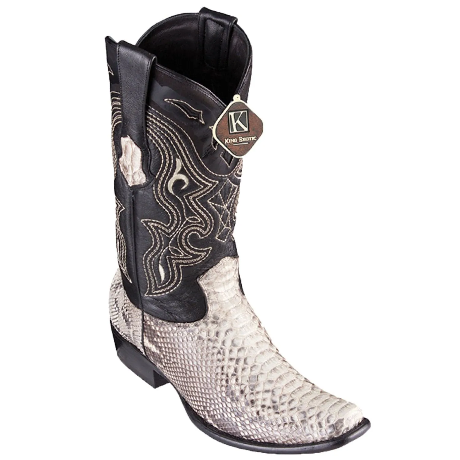 Men's King Exotic Original Python Skin Dubai Style Boot 4795749