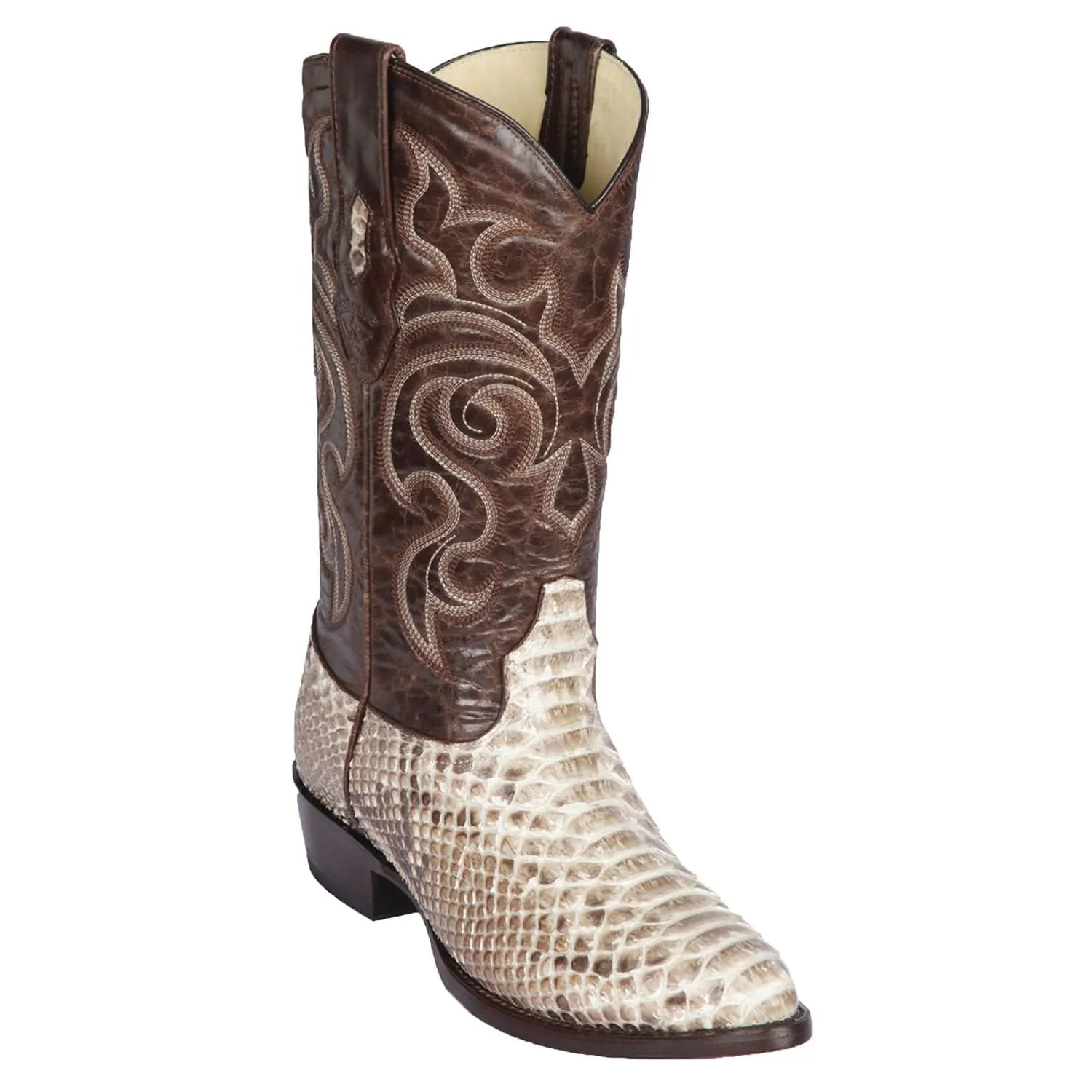 Men's Los Altos Python Medium Round Toe Boots 6057