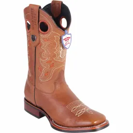 Men's Wild West Genuine Leather Ranch Toe Boot 28252751