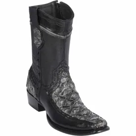 Men's Wild West Monster Fish with Deer Dubai Toe Short Boot 279BF1089