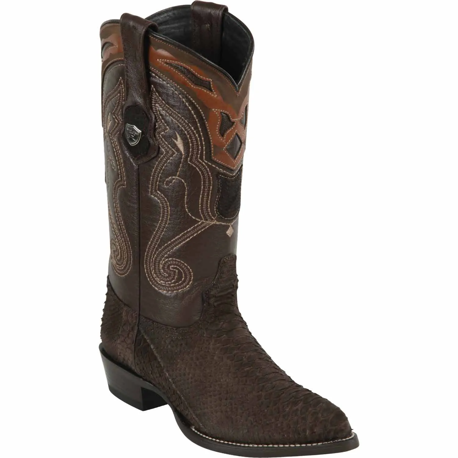 Men's Wild West Python Skin J Toe Boot 299N5707