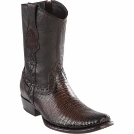 Men's Wild West Teju Lizard Skin Dubai Toe Short Boot 279B0716