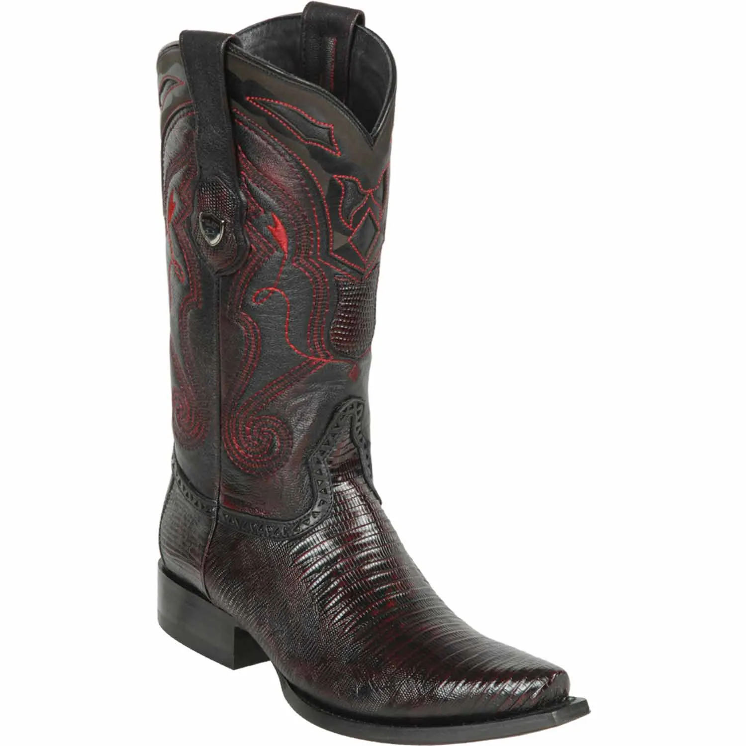 Men's Wild West Teju Lizard Skin Snip Toe Boot 2940718