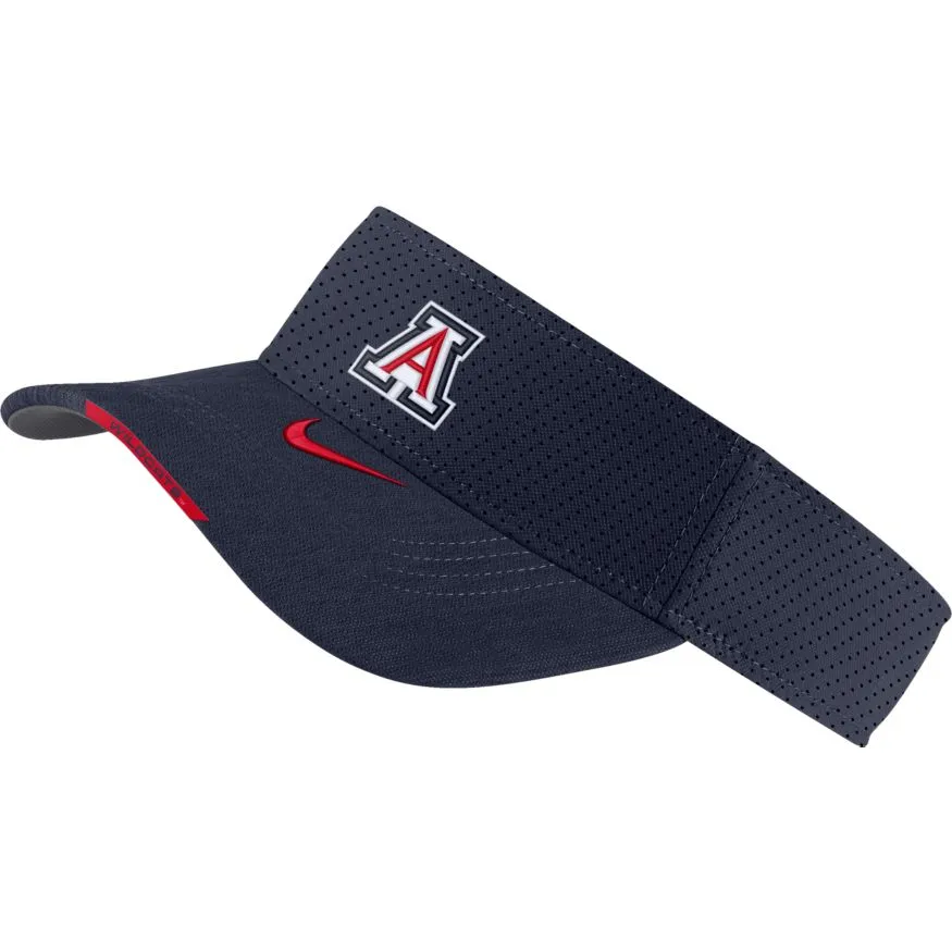 NCAA Arizona Wildcats Nike Aero Visor Hat