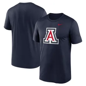 NCAA Arizona Wildcats Nike Primary Legend Logo Red Swoosh T-Shirt