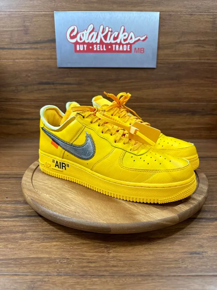 Nike Air Force 1 Low Off-White ICA University Gold