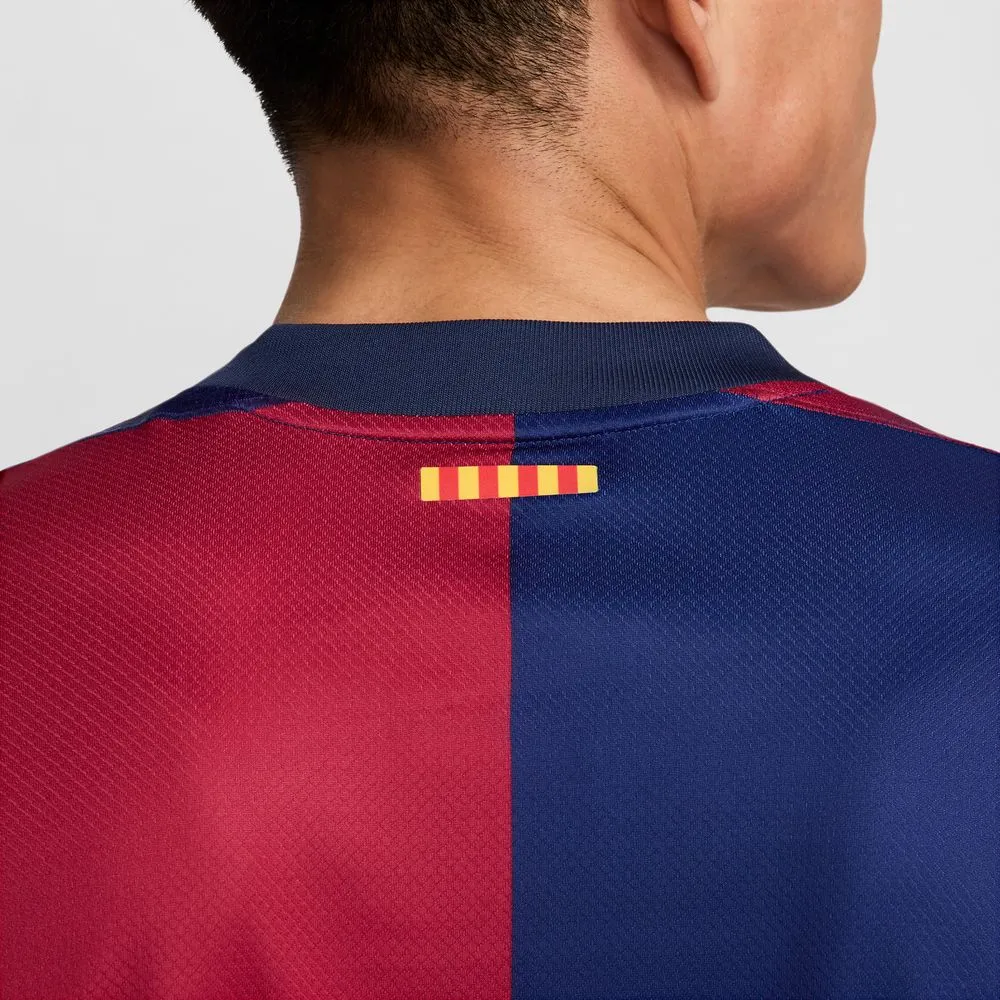 Nike Barcelona 2024/25 Long-Sleeve Stadium Home Jersey