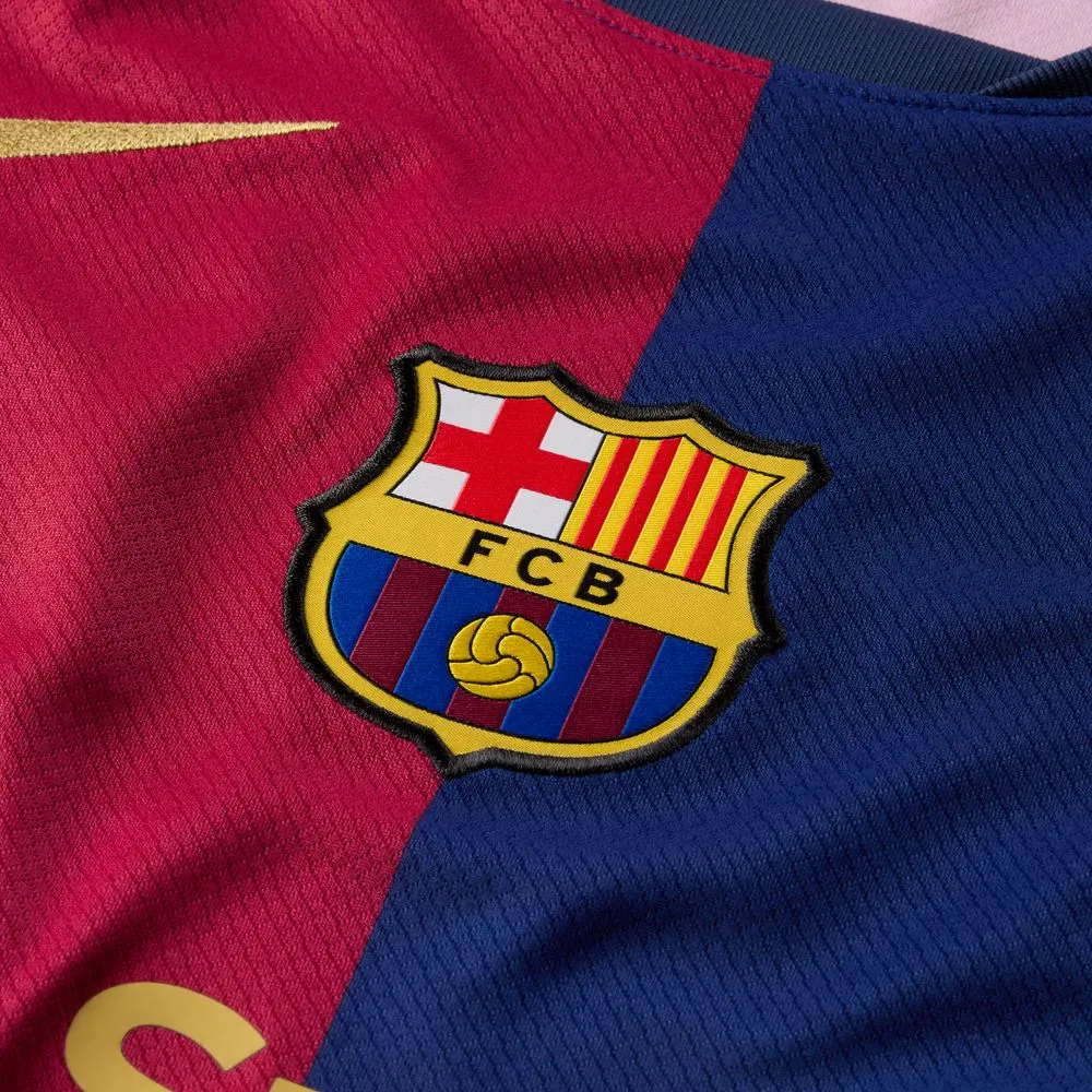 Nike Barcelona 2024/25 Long-Sleeve Stadium Home Jersey