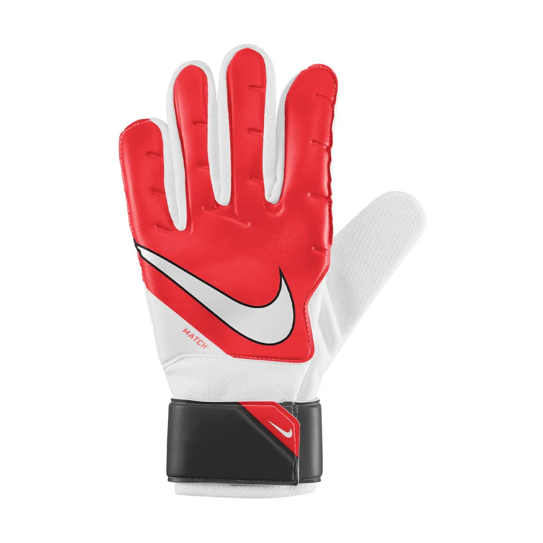 NIKE GOALKEEPER MATCH FOOTBALL GLOVES RED