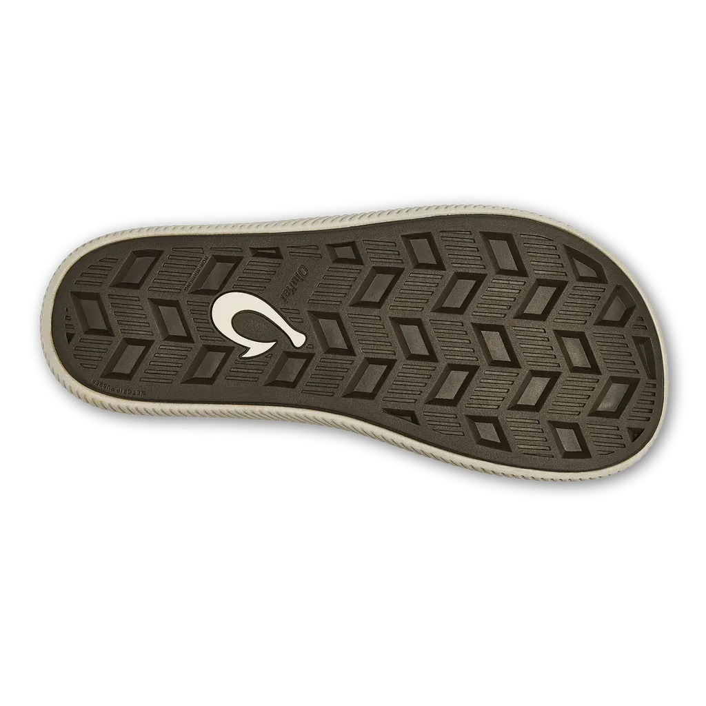 OluKai Ulele Mens Sandals -Dark Wood