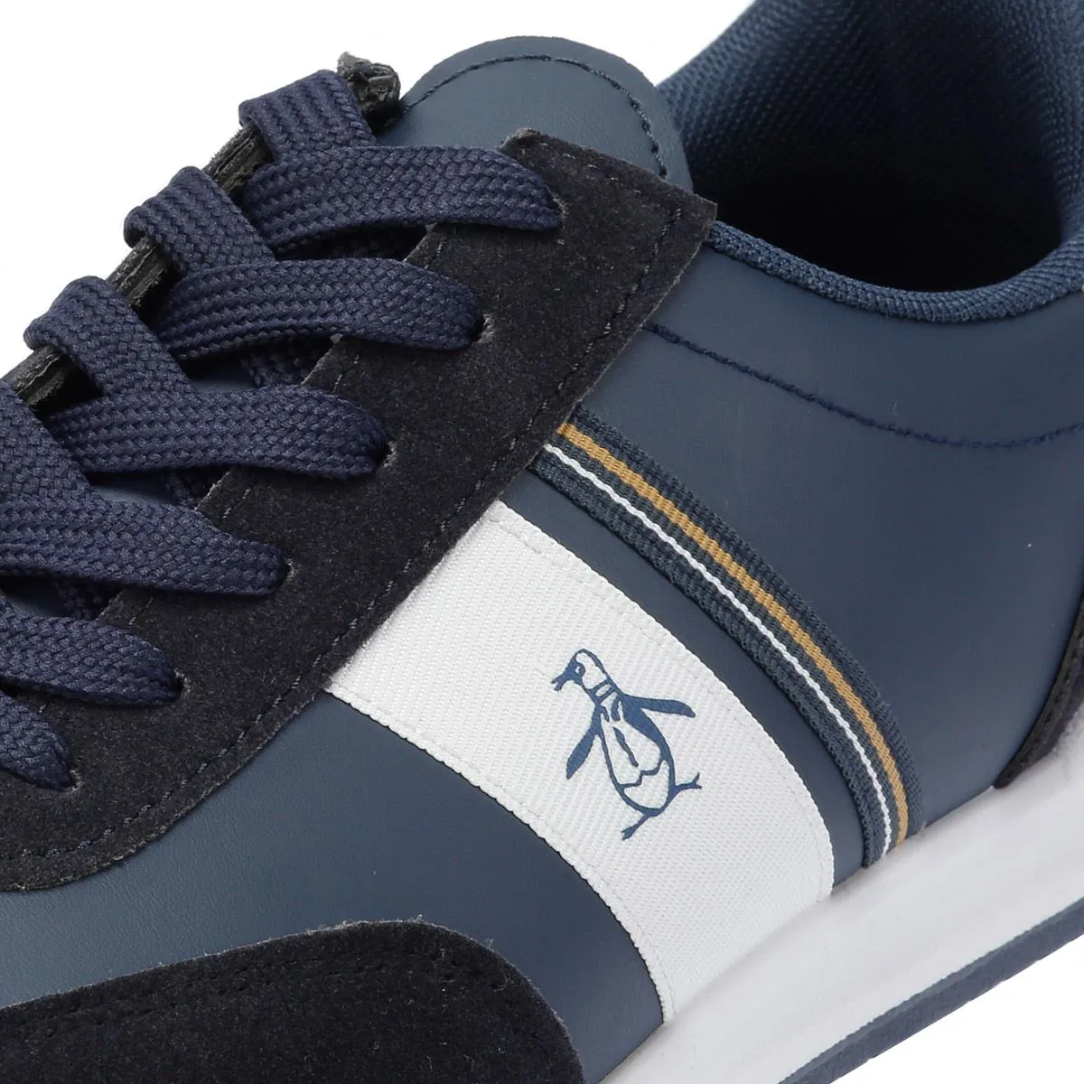 Penguin Gaz Men's Navy Trainers