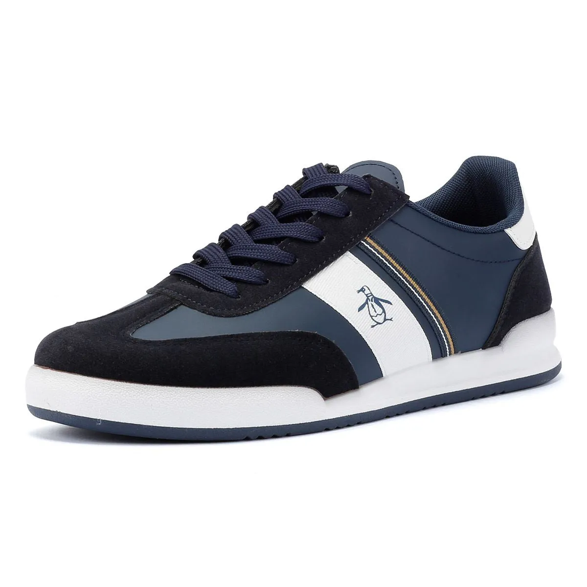 Penguin Gaz Men's Navy Trainers