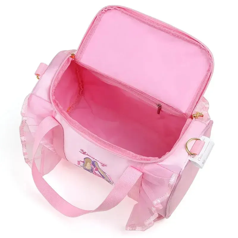 Personalized Ballet Ballerina Girls Dance Duffle Bag