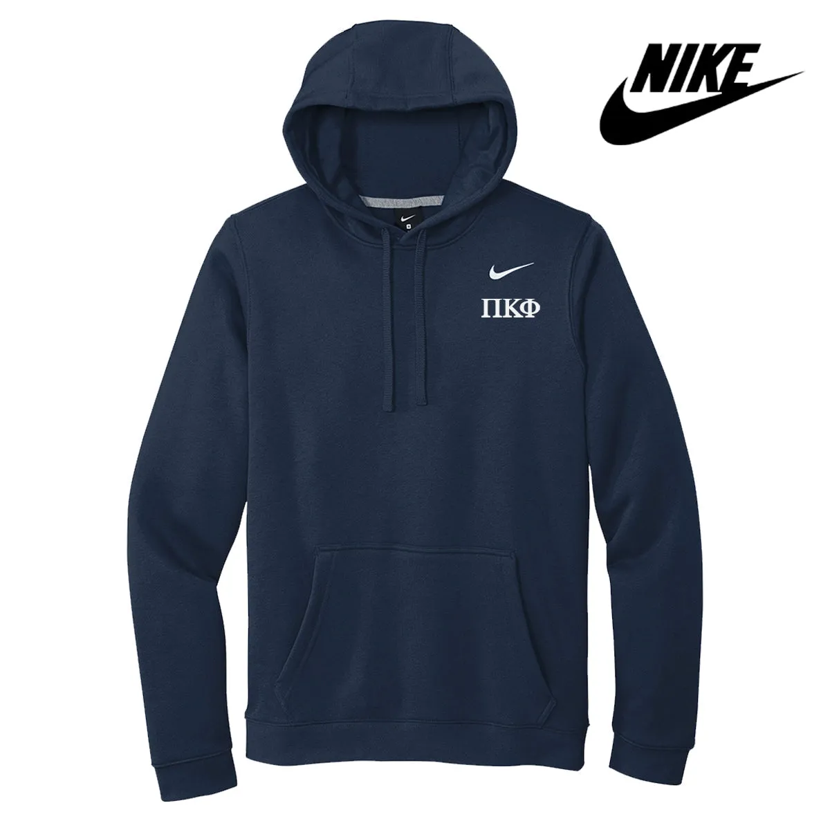 Pi Kapp Nike Embroidered Hoodie