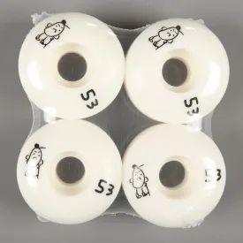 Shop Brand 53mm 99d Wheels (White)