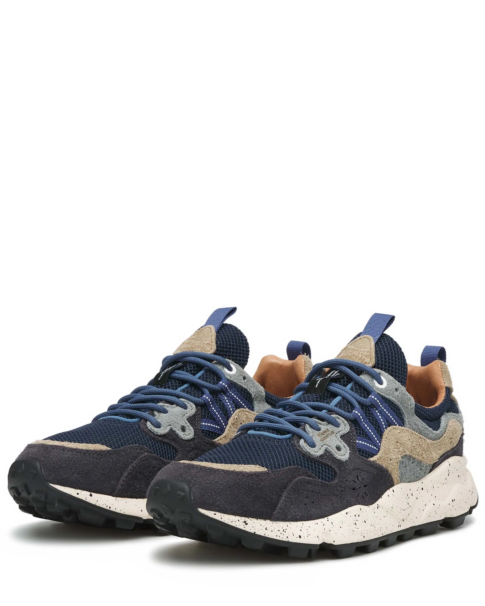 Sneakers Flower Mountain Blu - Grigio