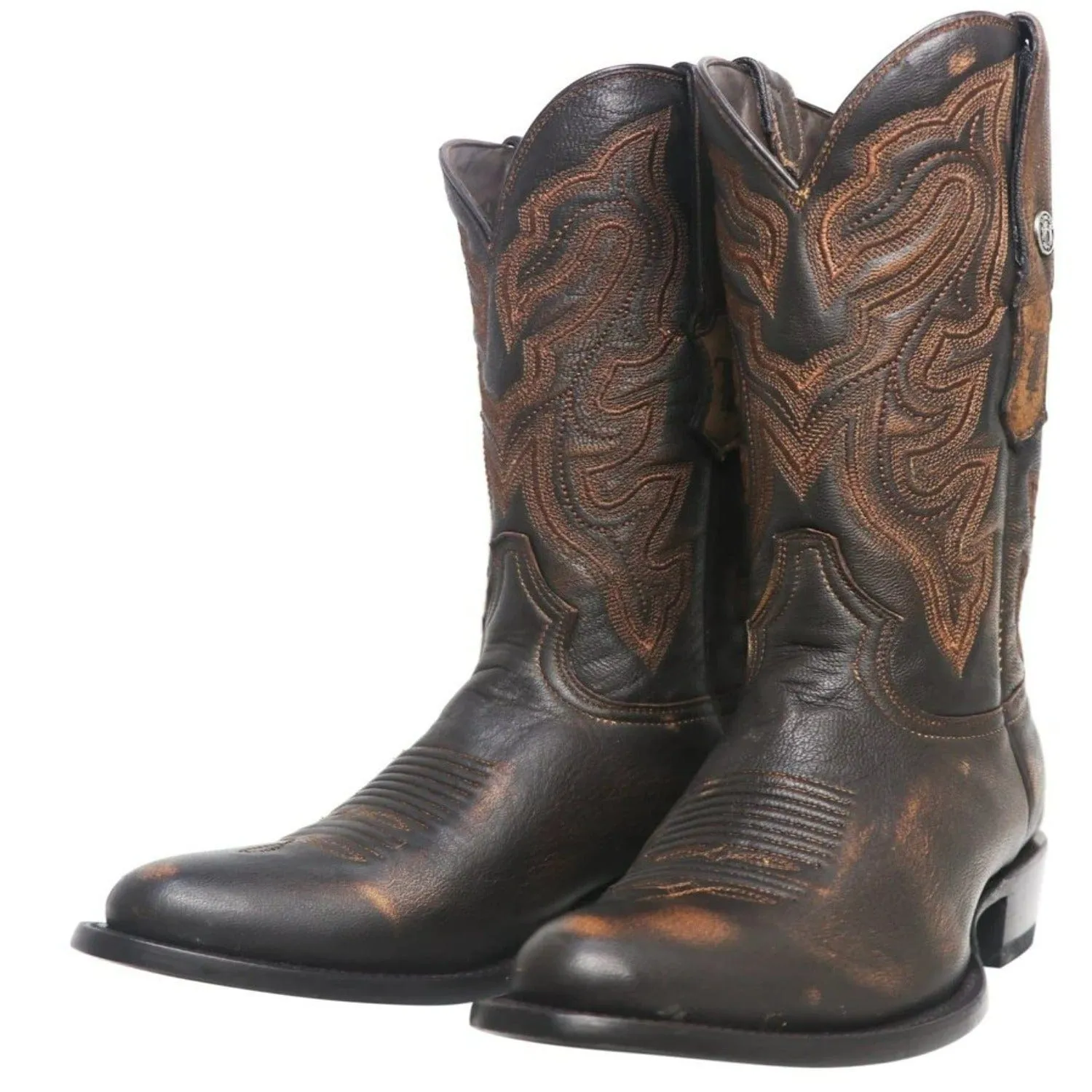 Tanner Mark Men's The Gibson J-Toe Leather Boots Kabul Brown TM201274