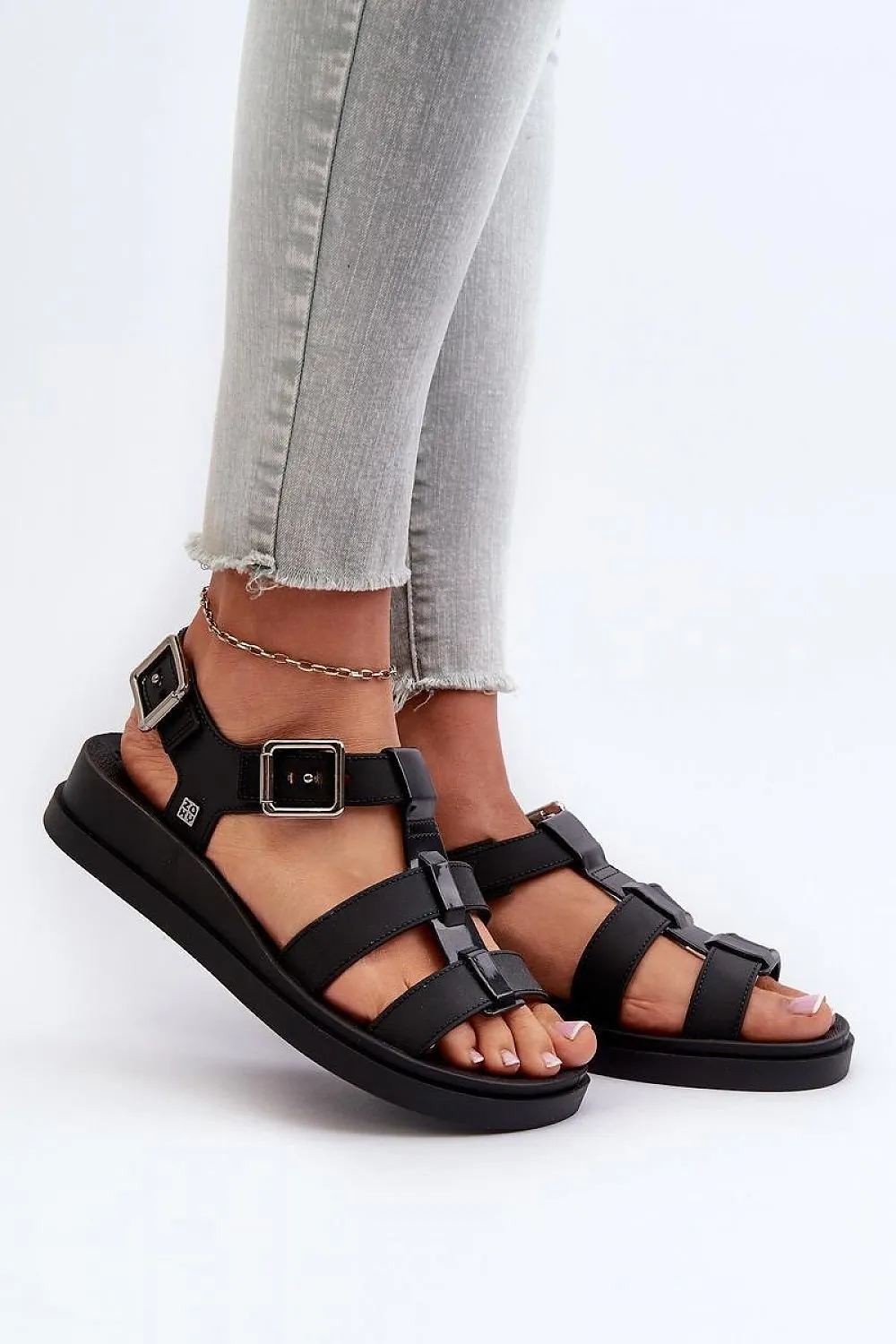 TEEK - Double Buckle Sandals