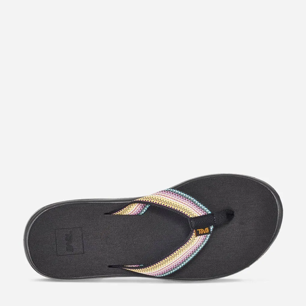 Teva Womens Voya Flip Antiguous Black Multi