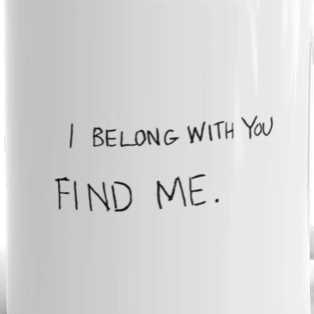 The Walking Dead Find Me White Mug