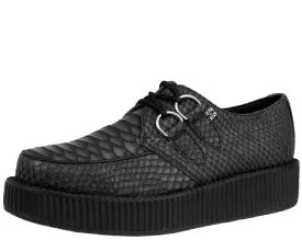 T.U.K GREY SNAKE EMBOSS VIVA LOW CREEPER