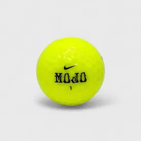 Vintage Karma Mojo Golf Ball - Yellow